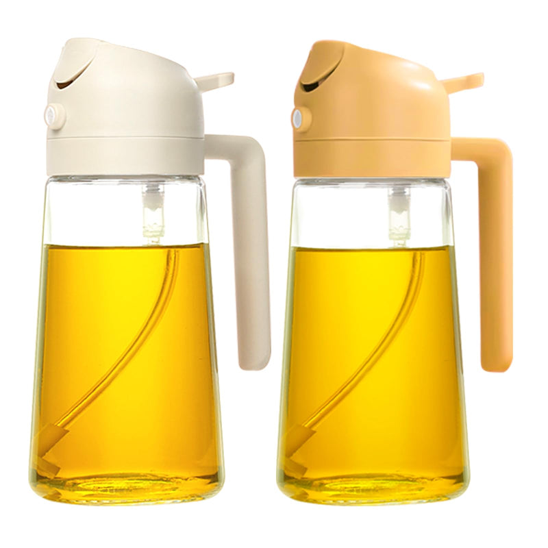 2 in 1 Oil Sprayer for Cooking, 17oz/500ml